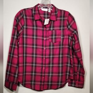 NWT! Girls' Children's Place Plaid Shirt - Size XL (14)